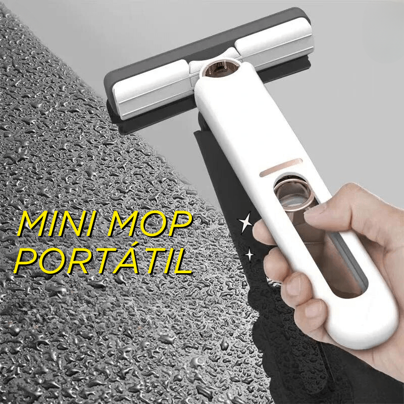 Praticidade Doméstica: Mini Mop de Esponja Portátil