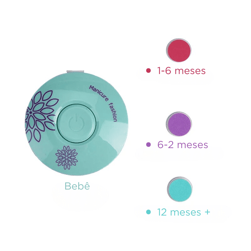 Silencioso e Delicado: Lixador de Unha 6 em 1 para Bebês