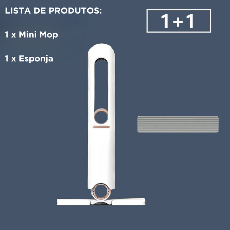 Praticidade Doméstica: Mini Mop de Esponja Portátil