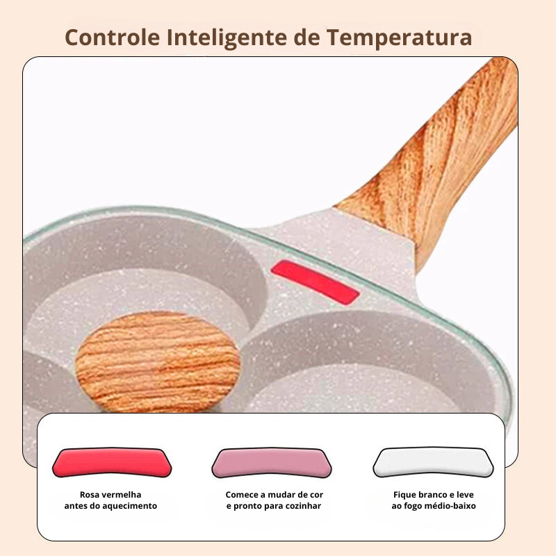 Tudo em uma Frigideira: 4 em 1 para o Sucesso na Cozinha